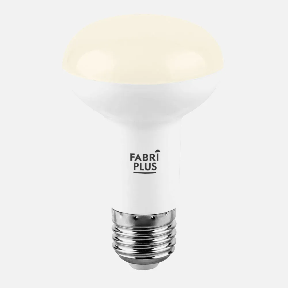 148092122 - Bombilla Reflectora R63 12w 4000k Fabriplus 1080lm E27  10x 6,3x6,3 Cm