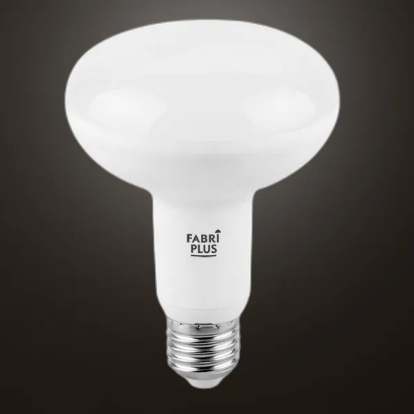 Bulb Reflector R80 15w 3000k Fabriplus 1350lm E27 11,5x8x8 Cm