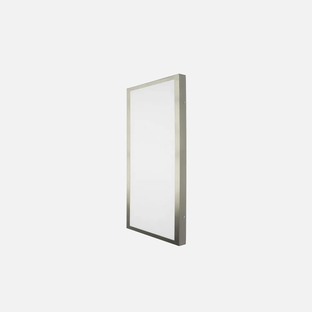 Plafon 36w 4000k 3,5x30x60 Cm Plano Niquel 3060lm
