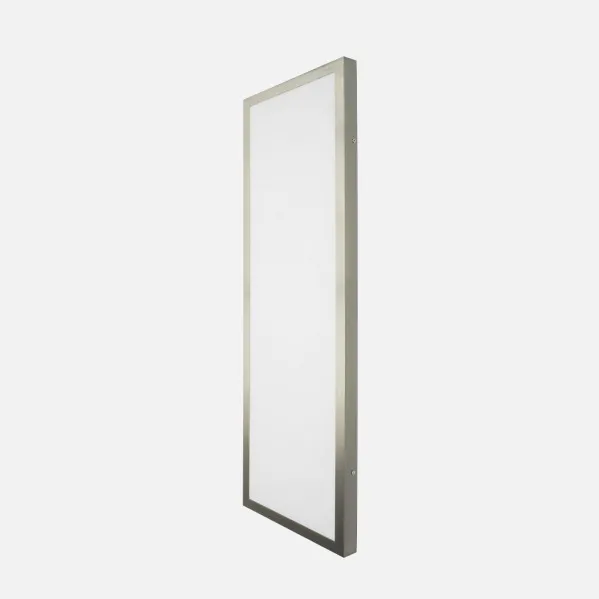Plafon 72w 6500k 3,5x30x90 Cm Plano Niquel 6120lm