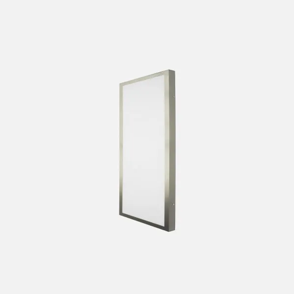 Plafon 36w 6500k 3,5x30x60 Cm Plano Niquel 3060lm