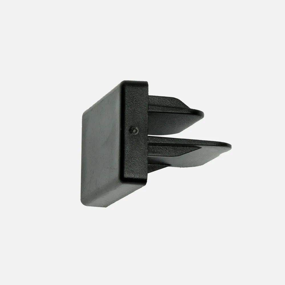 1443TAPACIERRE-NE - Tapa De Cierre Carril Pindal Negro 2x3,3x0,3 Cm