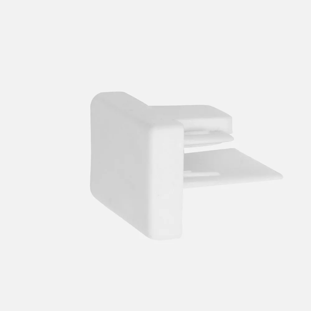 1443TAPACIERRE-BL - Tapa De Cierre Carril Pindal Blanco 2x3,3x0,3 Cm