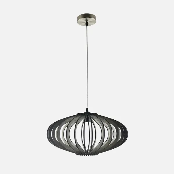 Pendant light Sapelli 1xe27 Wood Coffee Regx45x45 Cm