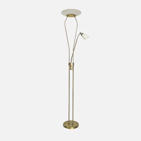 Lobo 18+5w 4000k 4000k 1800/500lm Pés de Mesa de Couro c/leitor  Dimmer 178x31,5x31,5 Cm