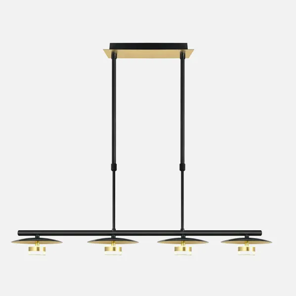Lamp City Of the Cape 4l 24w 4000k  Black/gold Regx85x15 Cm 1920 Lm