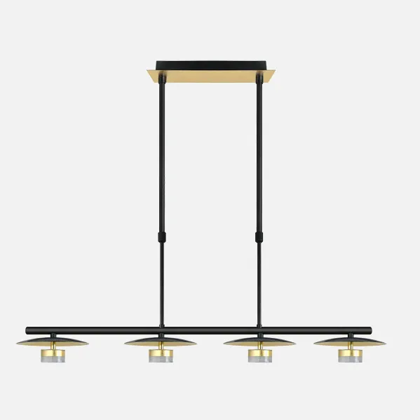 Lamp City Of the Cape 4l 24w 4000k  Black/gold Regx85x15 Cm 1920 Lm