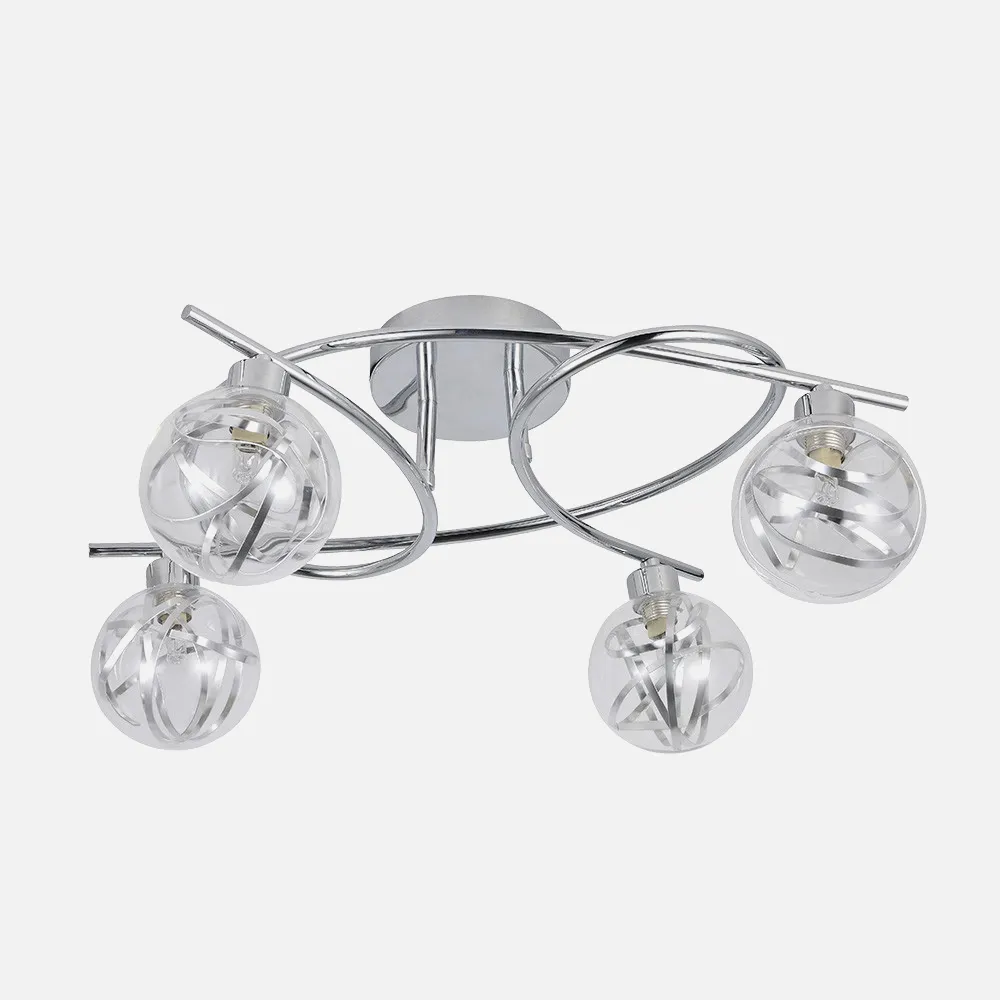 154484020 - Ceiling light Varanasi 4xg9 Chrome 20x32x40 Cm