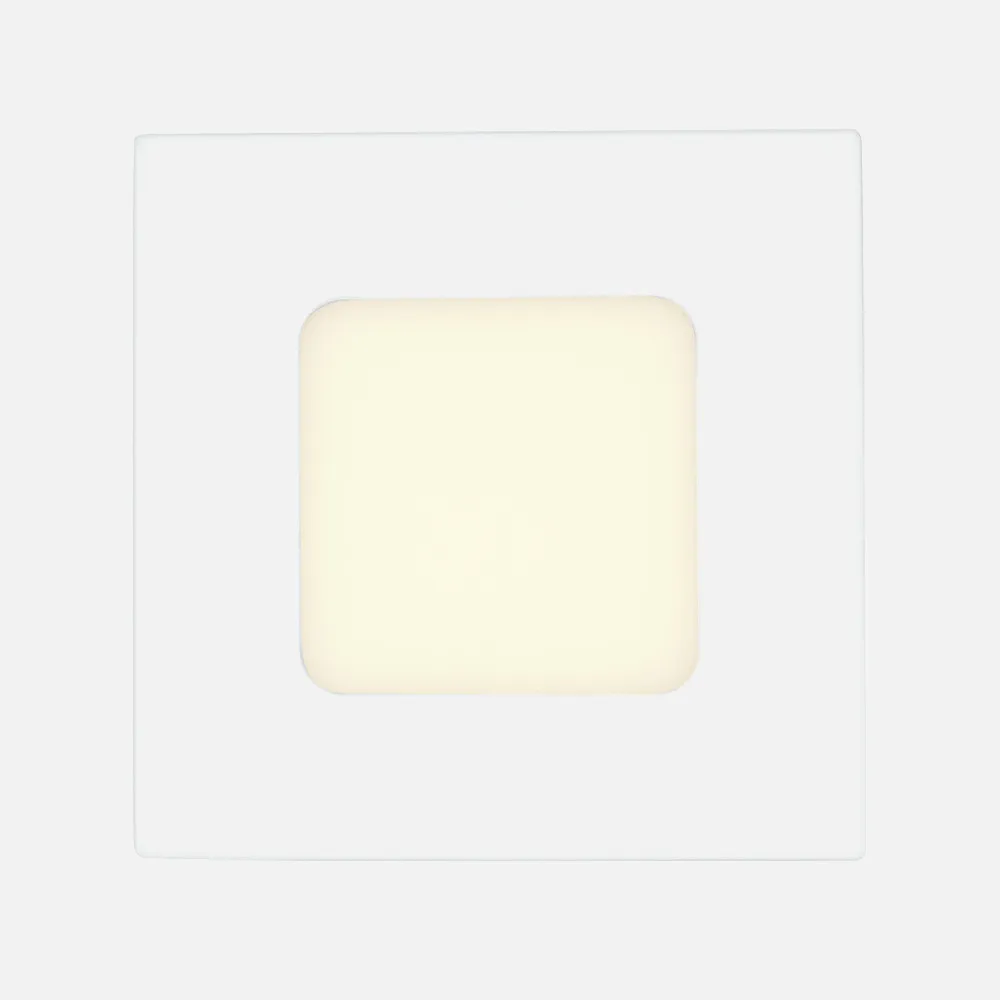 A08780301A - Downlight 3w 3000k Franco Blanco 1x9x9 Cm 168lm Corte 7x7 Cm
