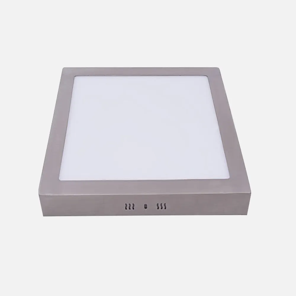 Downlight 18w 4000k Sup.cuad. Pegaso Led Niquel 1425 Lm 22,5x22,5x4