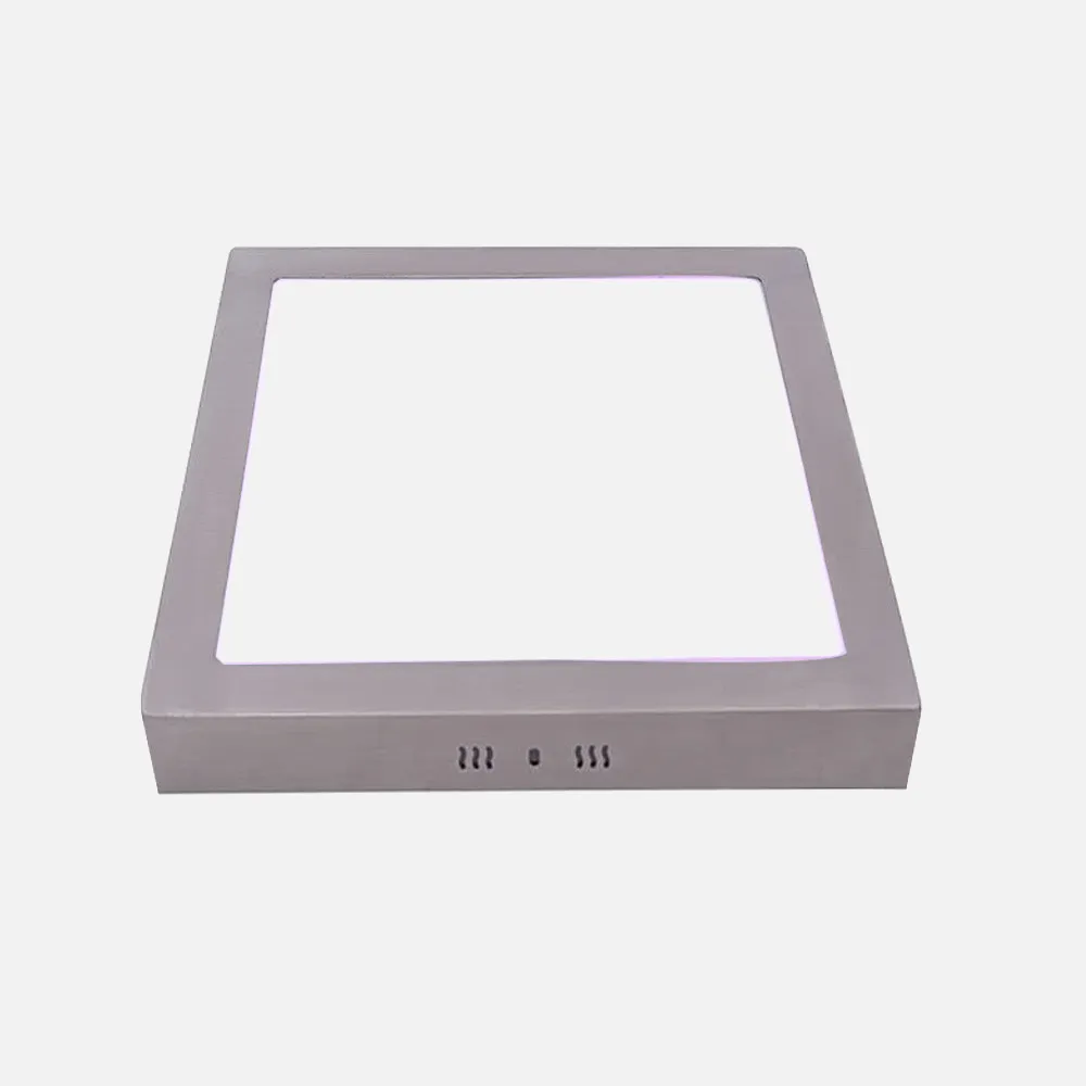 Downlight 18w 6500k Sup. Cuad. Pegaso Led Niquel 1425 Lm 22,5x22,5x4