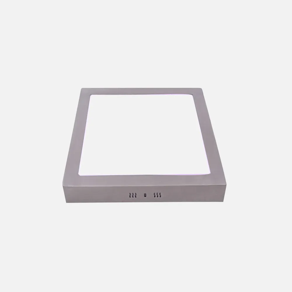 Downlight 12w 6500k Sup. Cuad. Pegaso Led Niquel 950 Lm 17,3x17,3x4