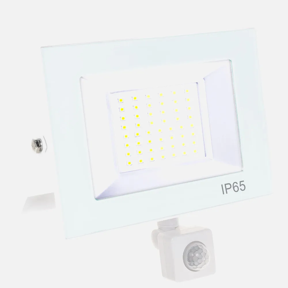 Proyector Kolyma 50w Led C/sensor 6500k Blanco