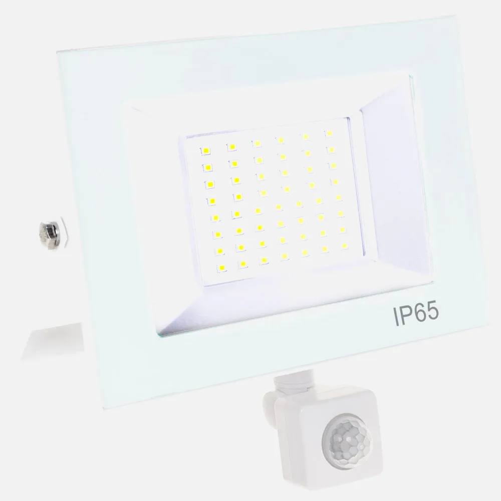 Proyector Kolyma 100w Led C/sensor 6500k Blanco