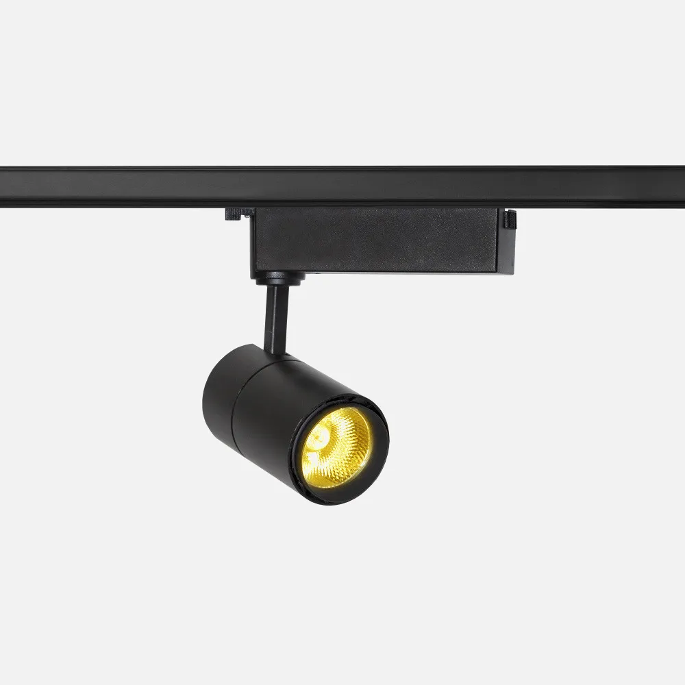 Foco Carril 20w 2700k Veleta Negro 1400lm 