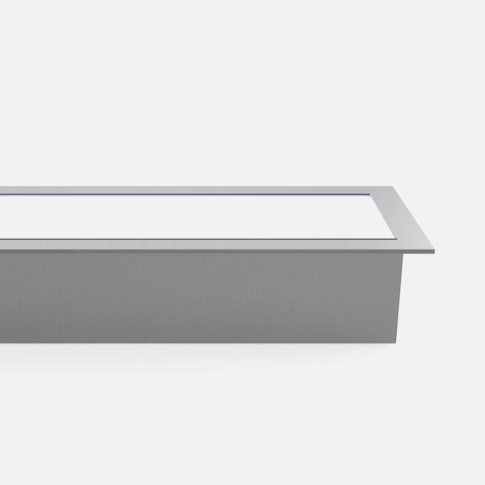 LED228663 - Batten light To Bed 40w 6400k Linex Aluminium  3200lm 122X6X6,6