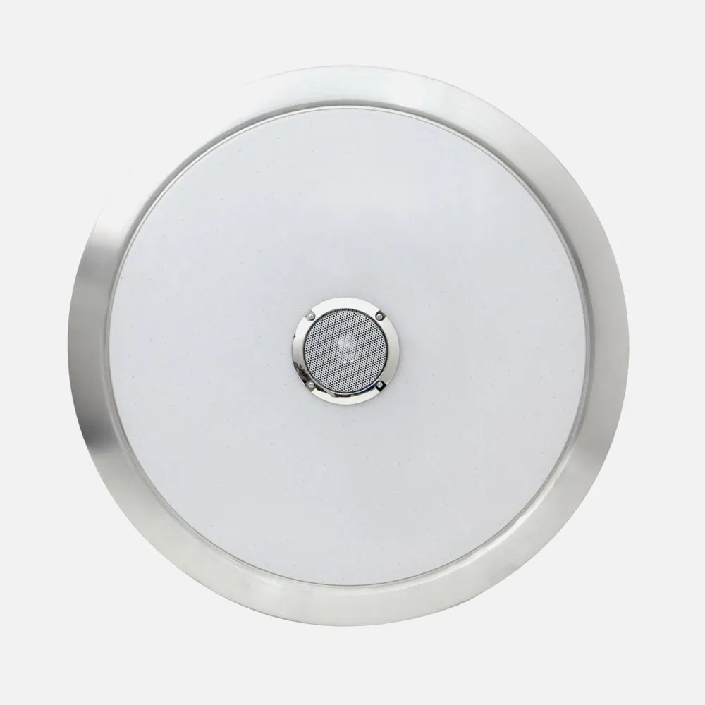 Plafon 90w Jambi Niquel 7200lm C/remoto 50d Regul. Intensidad 3000, 4000, 6000k C/musica