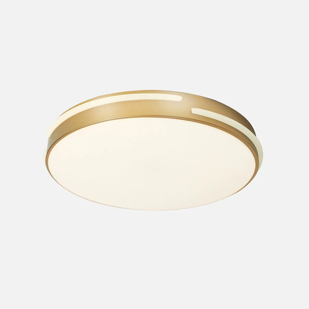 Plafon Riad 48w 3000-4000-6000k Oro Red.5x41x41cm  3840lm Reg.intens. C/remoto C/memoria
