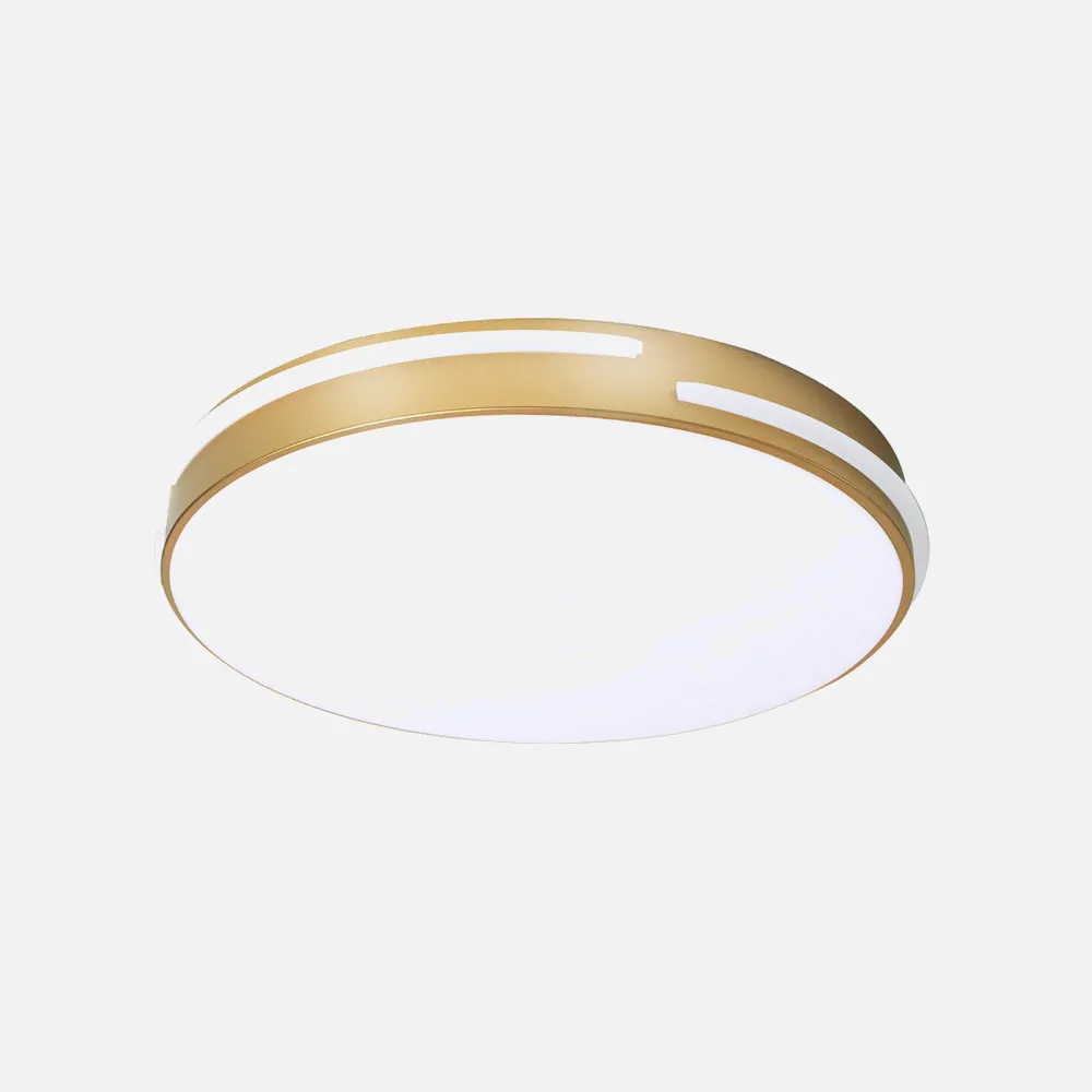Plafon Riad 48w 3000-4000-6000k Oro Red.5x41x41cm  3840lm Reg.intens. C/remoto C/memoria