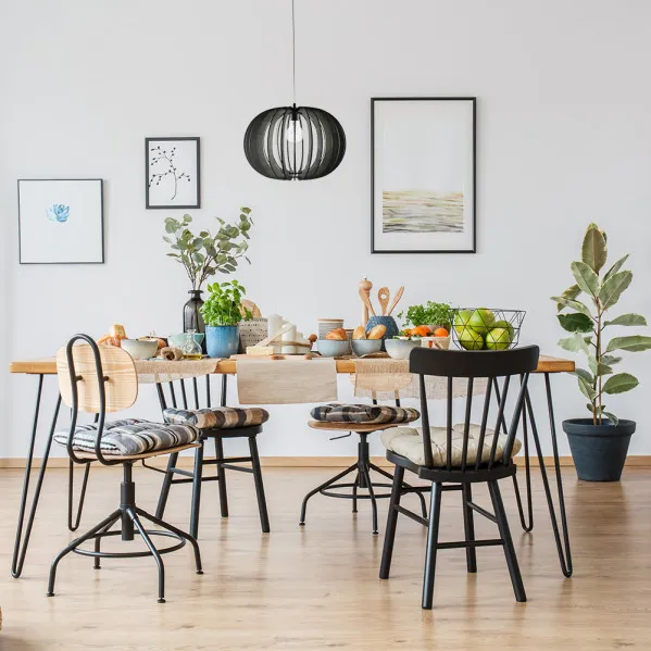 Pendant light Olmo 1xe27 Wood Coffee Regx45x45 Cm