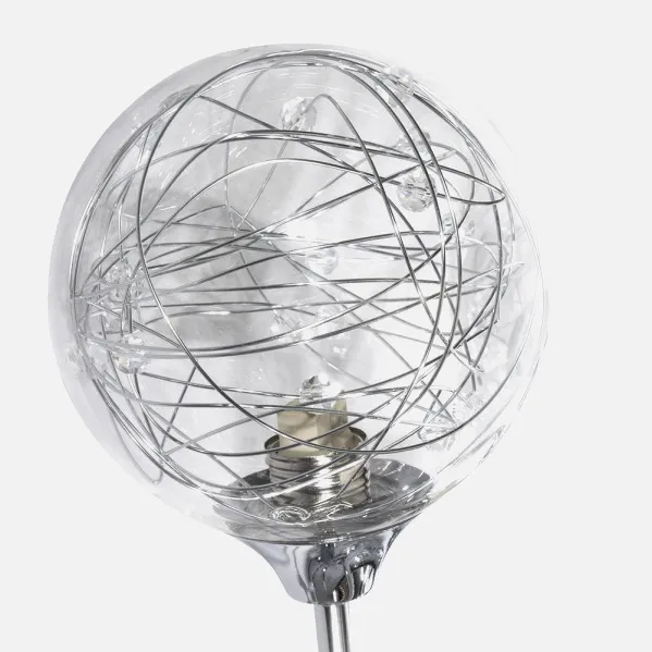 Table lamp Rio de Janeiro 2xg9 Chrome 45x24x14 Cm