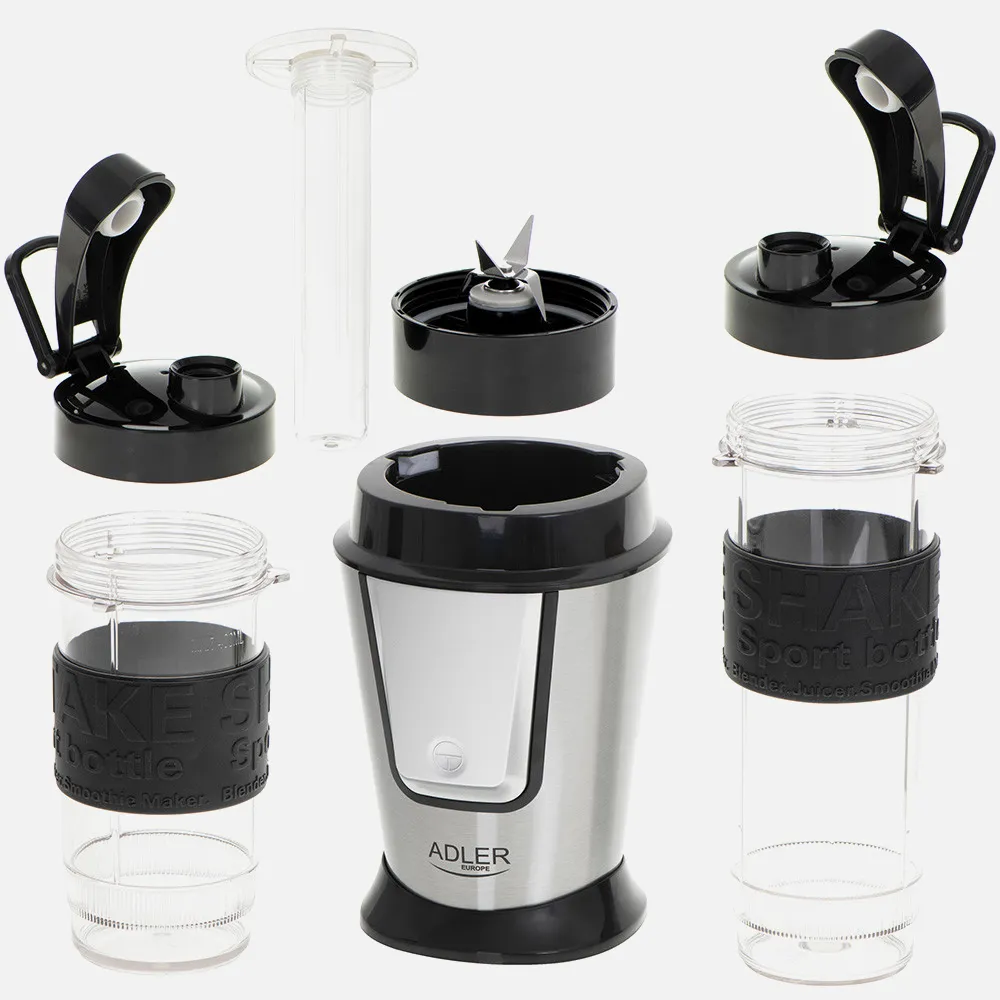 Batidora Personal C/barilla De Enfriamiento 800w 2 Vasos Deportivos Incluidos
