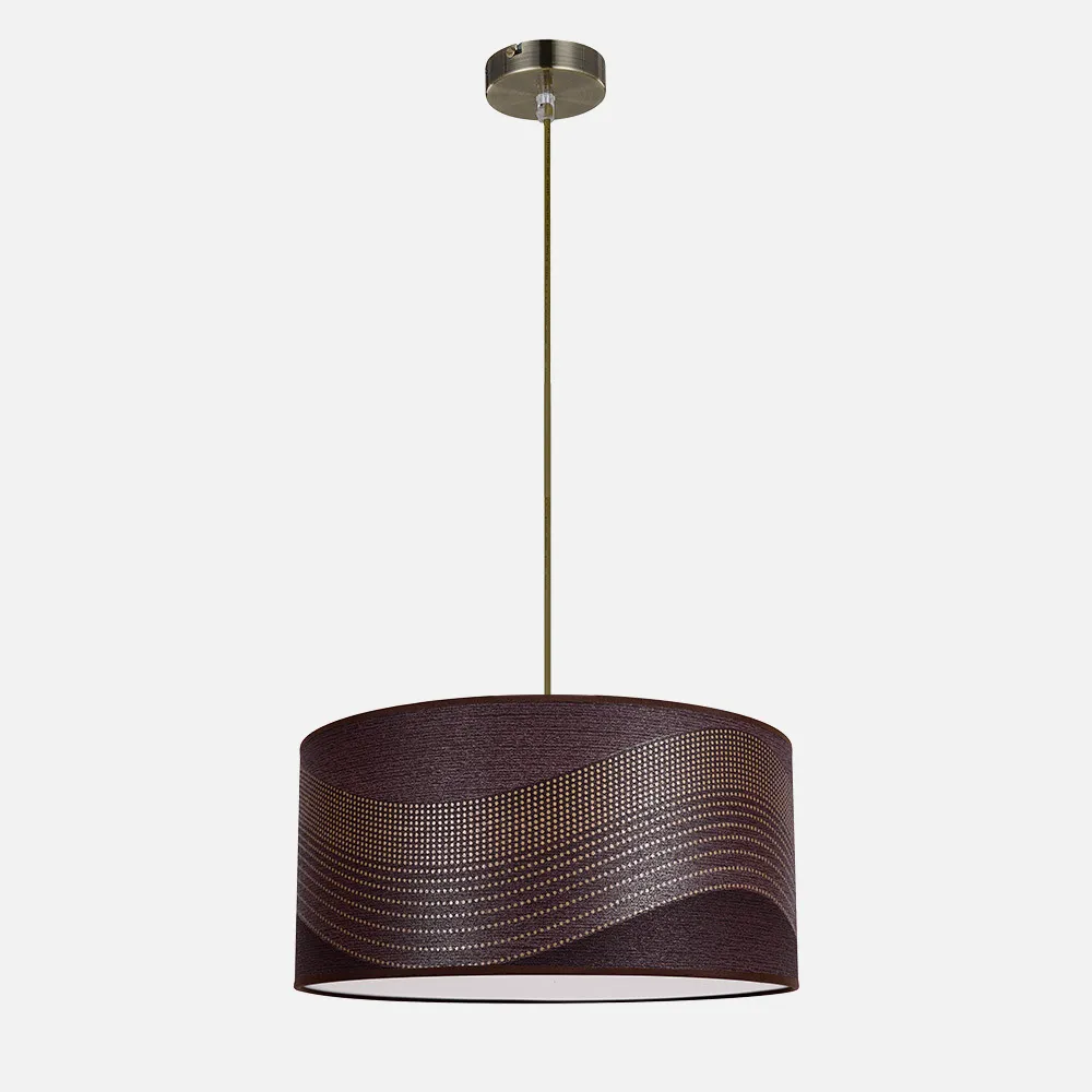 Colgante Peq. Ballet Marron 1xe27 Regx35d