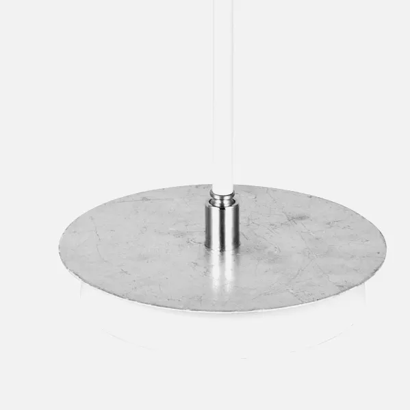 Sobremesa Ciudad Del Cabo 1l 6w 4000k Blanco/plata  42x23x15 Cm 540 Lm Dirigible y Orientable