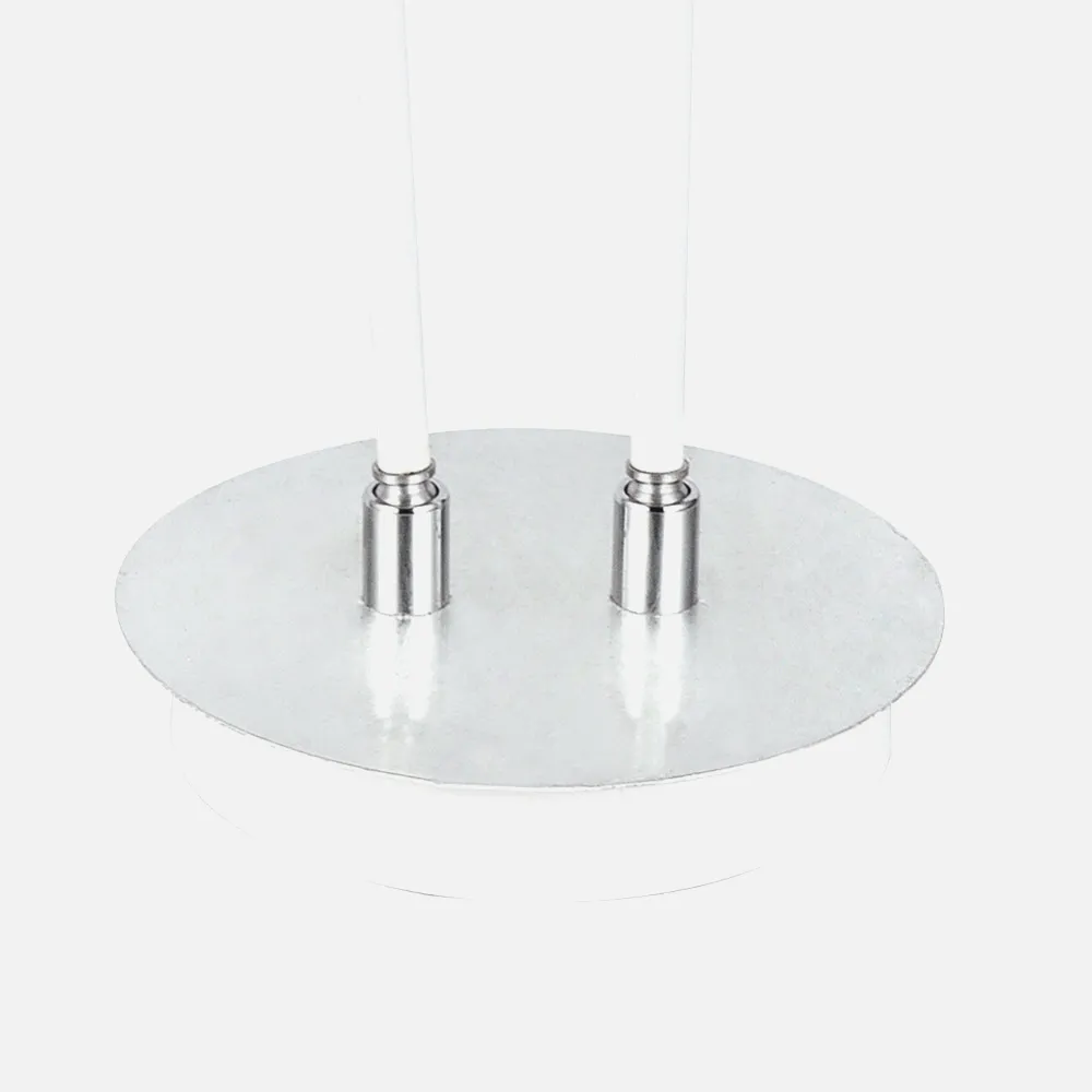 Sobremesa Ciudad Del Cabo 2l 12w 4000k Blanc/plata 52x32x15 Cm 1080 Lm Dirigible Y Orientable
