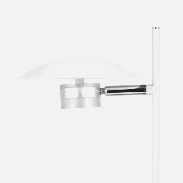 Sobremesa Ciudad Del Cabo 2l 12w 4000k Blanc/plata 52x32x15 Cm 1080 Lm Dirigible Y Orientable