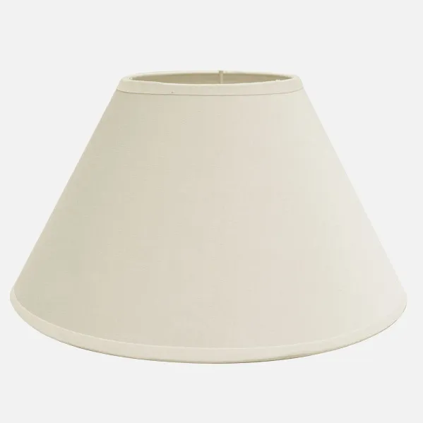 Lampshade E27 Bege 45dx23dx29h Cónico Fechado
