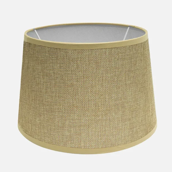 Lampshade Irene E27 Bege 40dx30dx25h Cónico Aberto