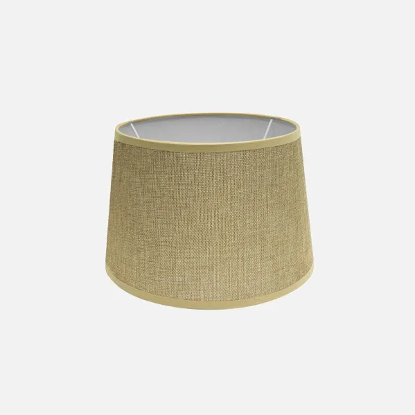 Lampshade Irene E27 Beige 25dx20dx15h Conical Open