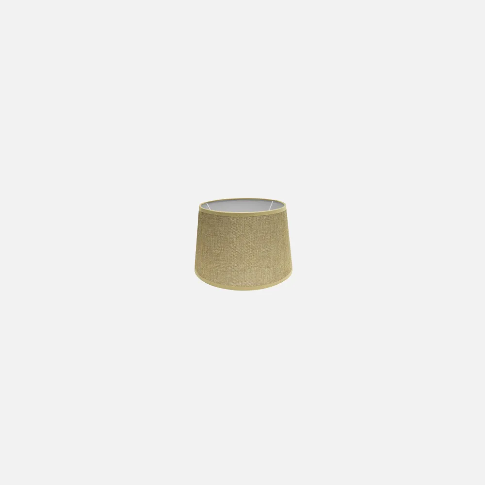 157411015 - Lampshade Irene Pinza Beige 10dx8dx8h Conical Open
