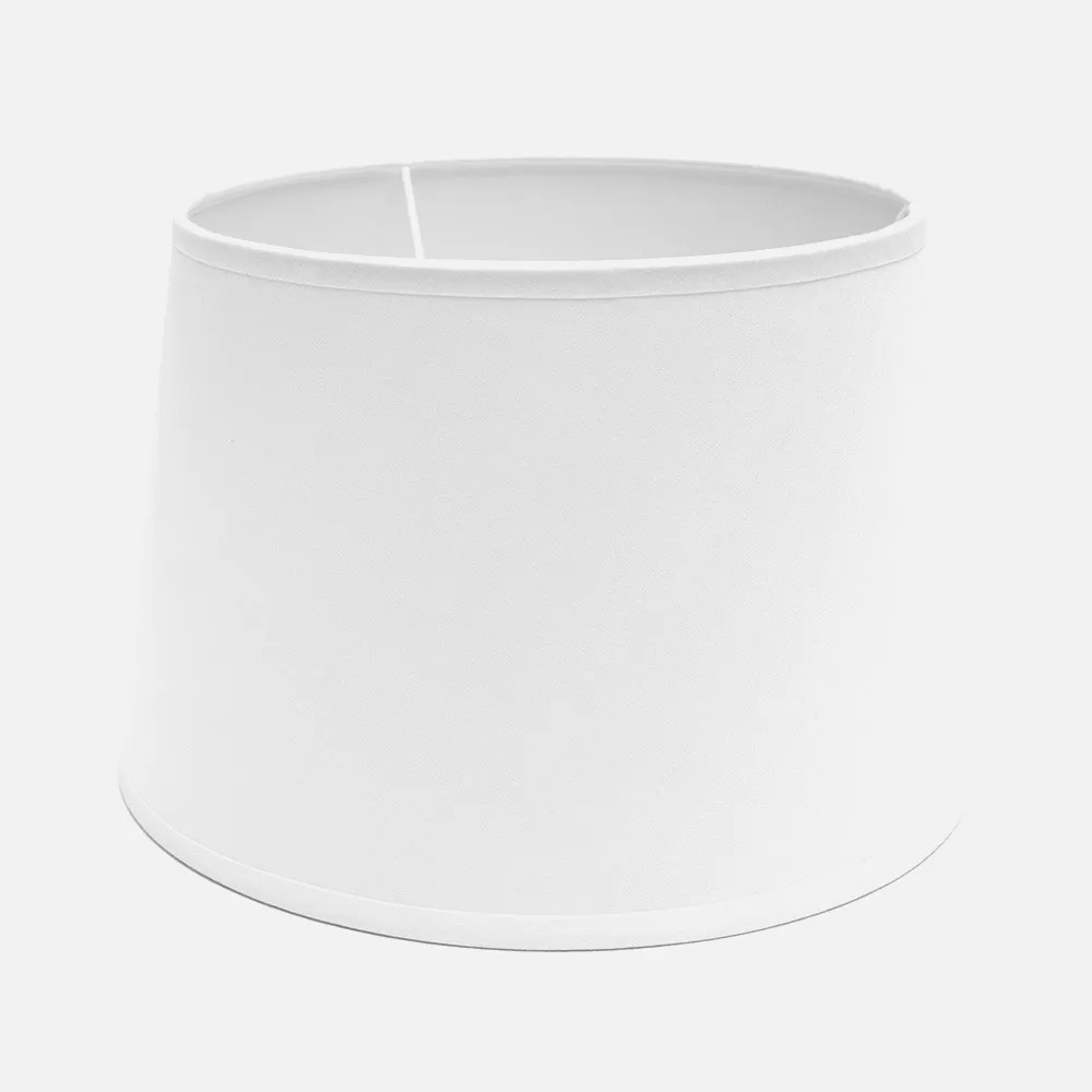 157314001 - Lampshade Clara E27 White 40dx30dx26h Conical Open