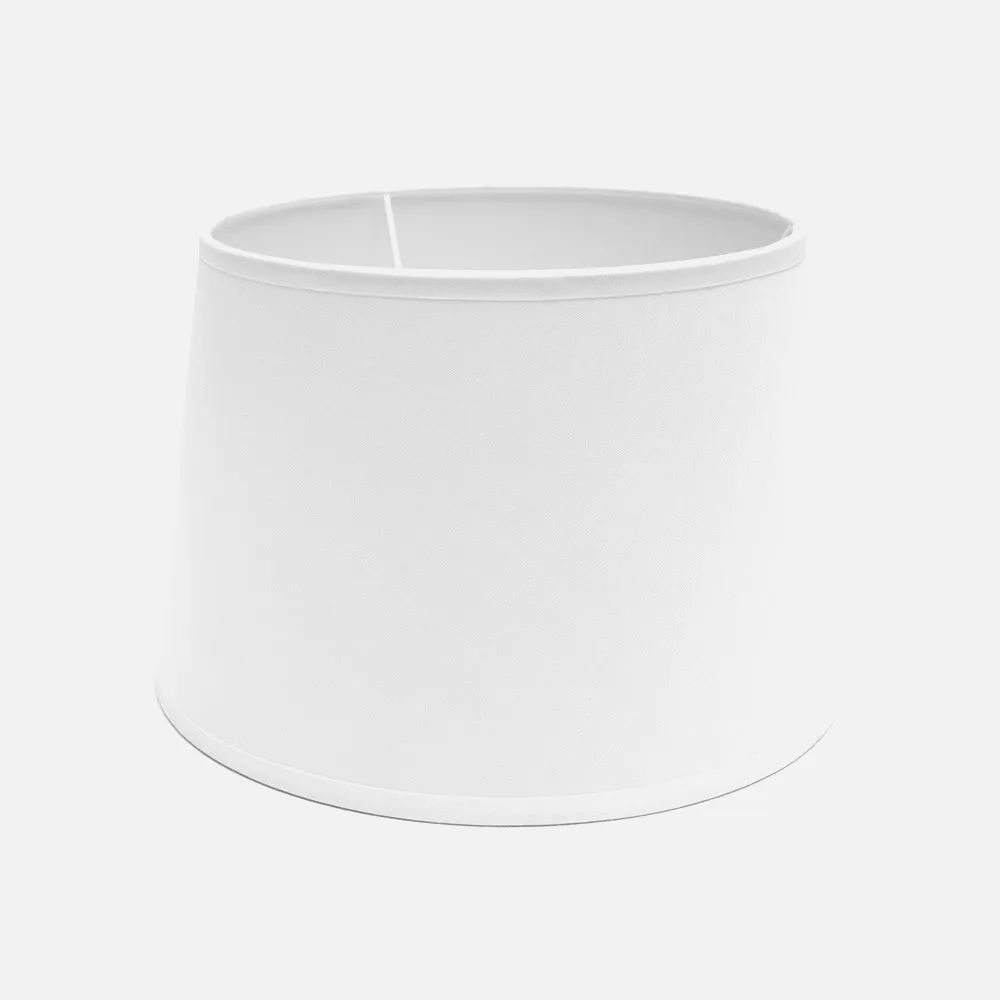 157313501 - Lampshade Clara E27 White 35dx25dx21h Conical Open