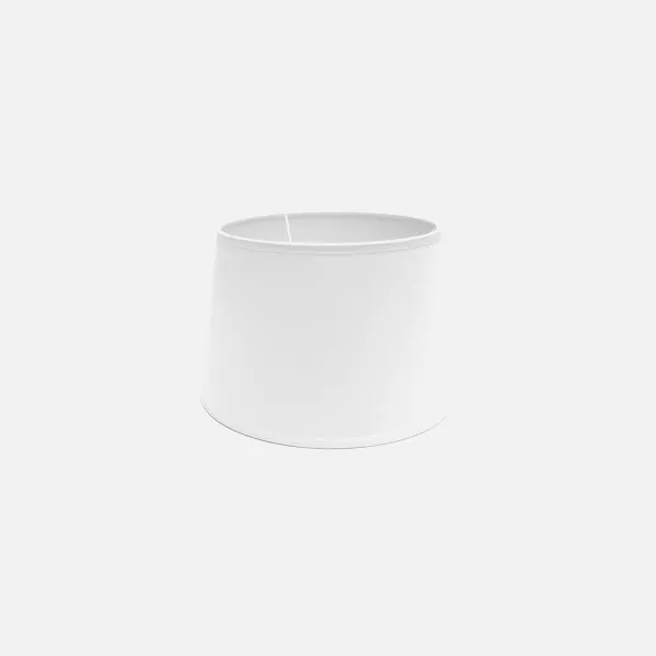Lampshade Clara E27 White 20dx15dx13h Conical Open