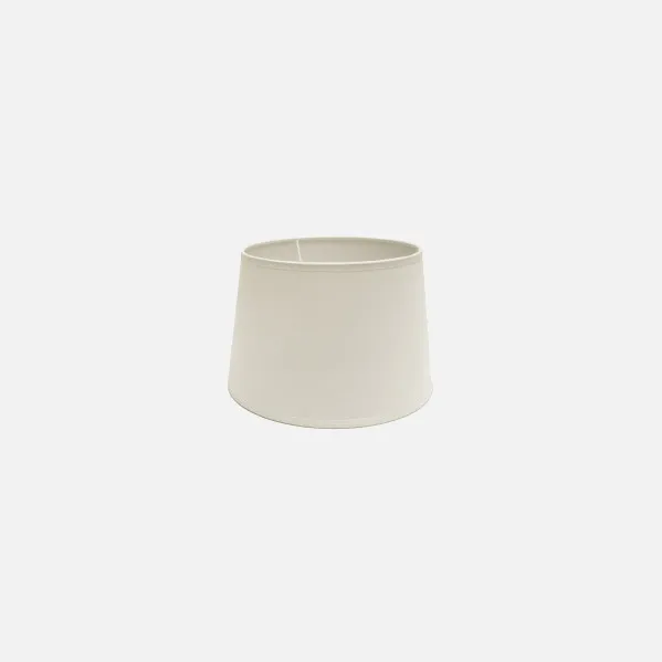Lampshade E27 Beige 20dx15dx13h Cónico Aberto