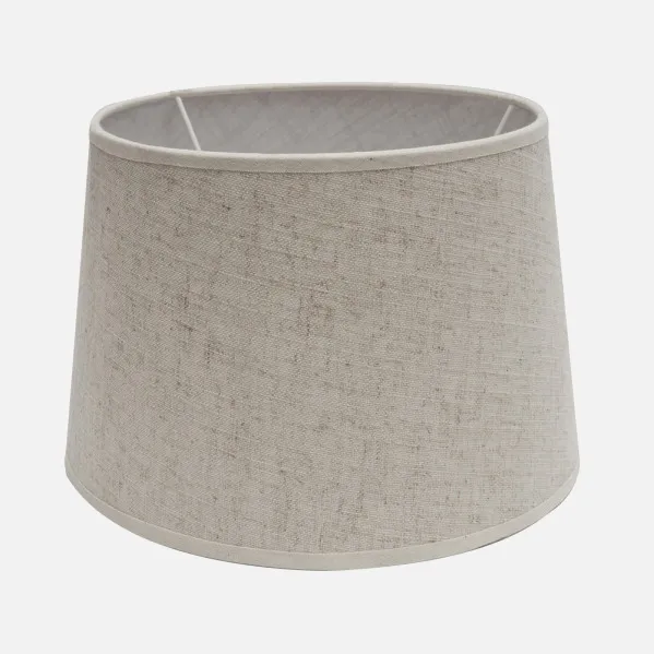 Lampshade Agueda E27 Beige 40dx30dx25h Conical Open