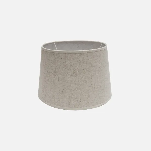 Lampshade Agueda E27 Beige 25dx20dx15h Conical Open