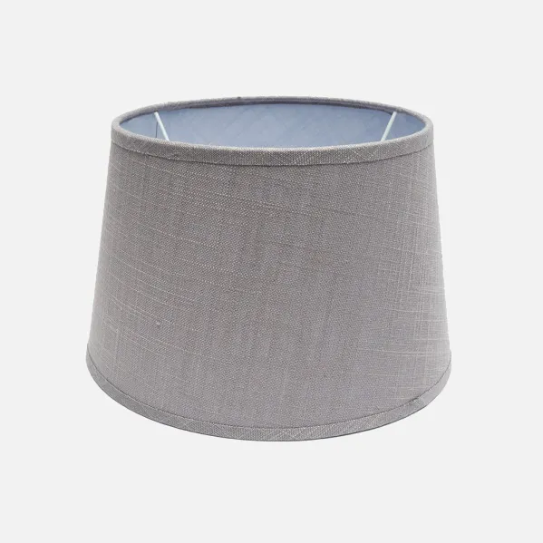 Pantalla Agueda E27 Gris 35dx25dx20h Conica Abierta