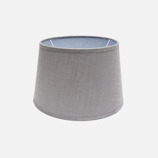 Pantalla Agueda E27 Gris 30dx22dx17h Conica Abierta
