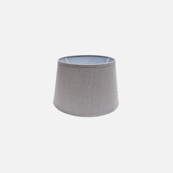 Pantalla Agueda E27 Gris 20dx15dx12h Conica Abierta