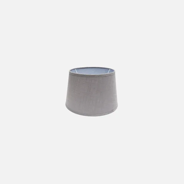 Pantalla Agueda E27 Gris 15dx12dx13h Conica Abierta