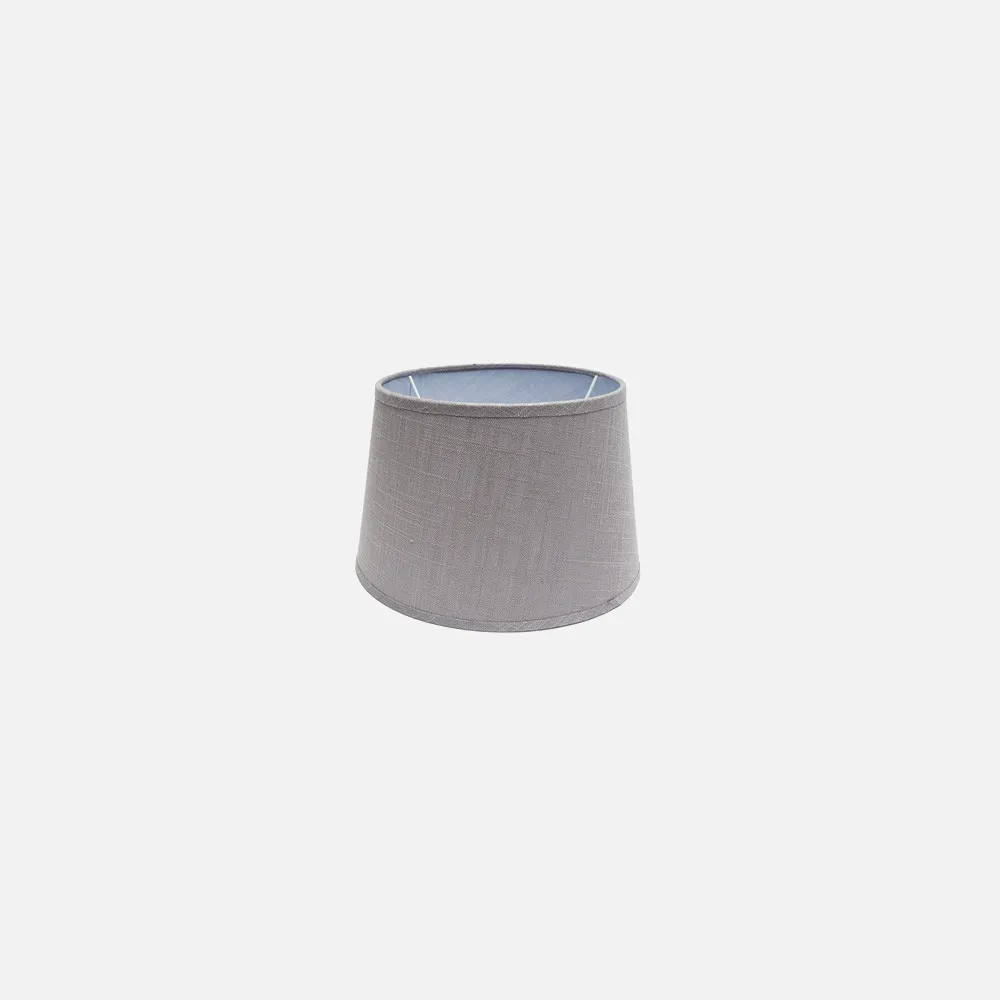 Pantalla Agueda E27 Gris 15dx12dx13h Conica Abierta