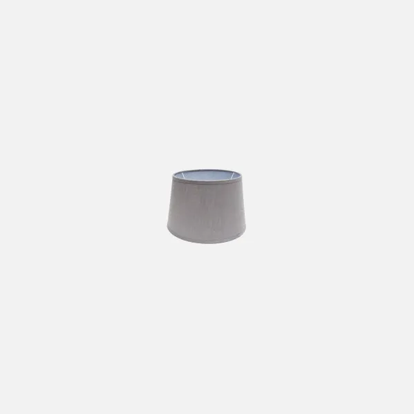 Pantalla Agueda Pinza Gris 10dx8dx8h Conica Abierta