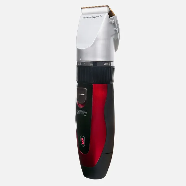 Aparador de Pêlos Titanium Pet Lâmina Cerâmica de 35w Escova de 4 Pentes Bateria Extra e Cabo