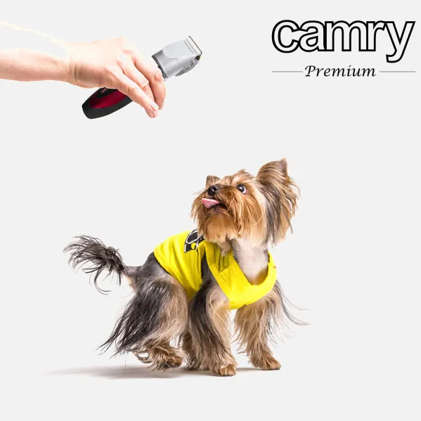 Aparador de Pêlos Titanium Pet Lâmina Cerâmica de 35w Escova de 4 Pentes Bateria Extra e Cabo