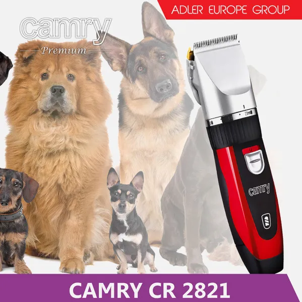 Aparador de Pêlos Titanium Pet Lâmina Cerâmica de 35w Escova de 4 Pentes Bateria Extra e Cabo
