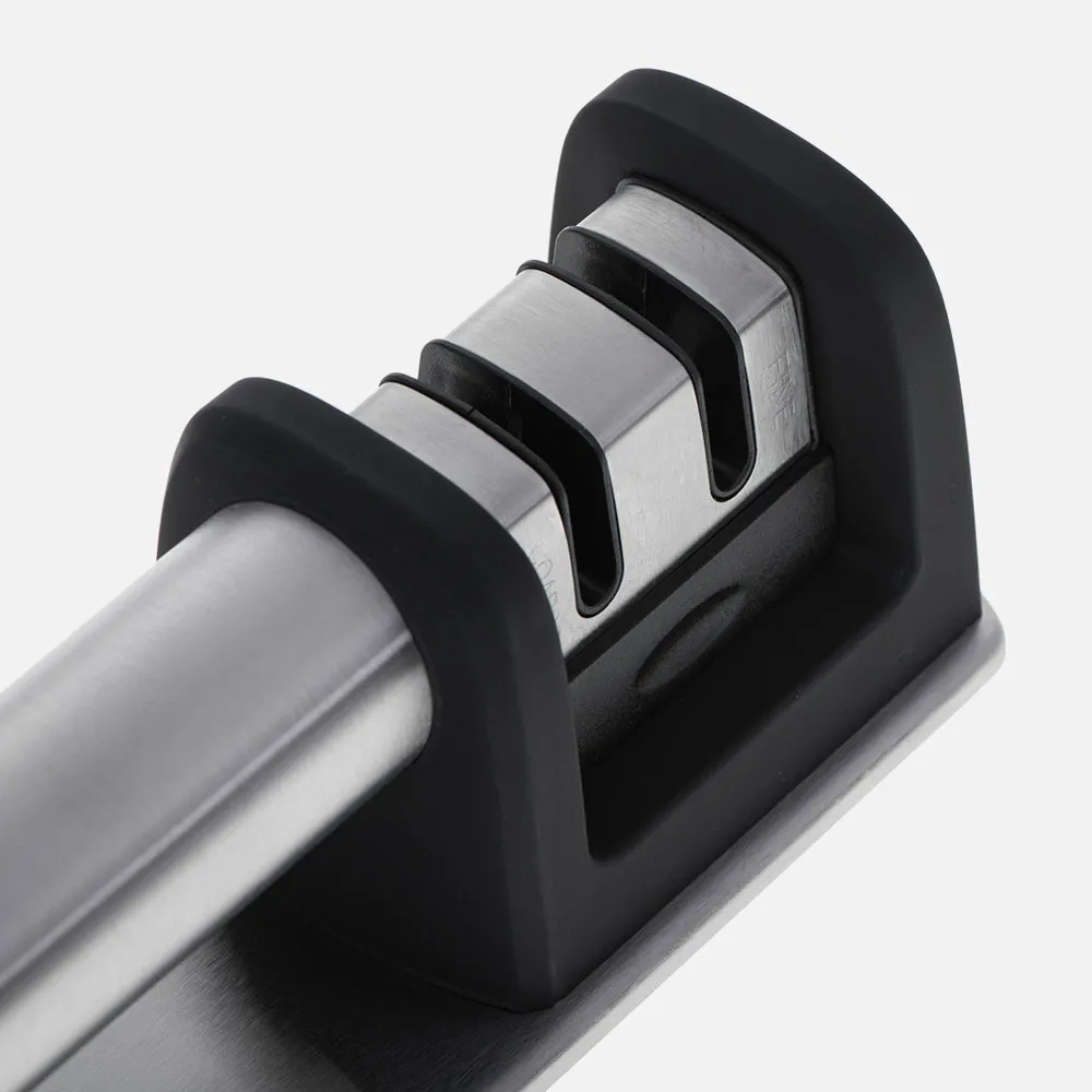 Afilador De Cuchillos 2 Fases Carburo Grueso Y   Ceramica Fina